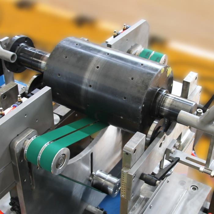 Motor Rotor Balancing Machine With End Face Drilling Correction